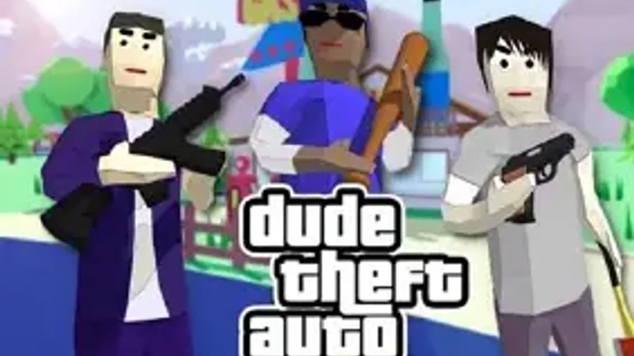 Play Dude Theft Auto online free