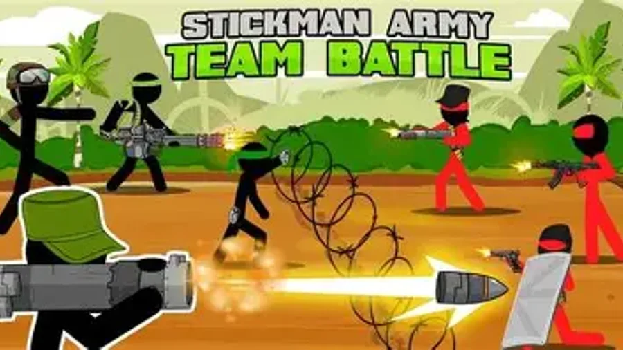 Stickman Army Team Battle